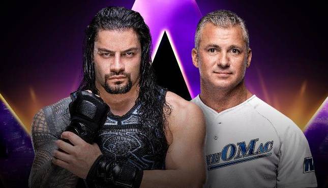 Roman Reigns Shane McMahon WWE Super ShowDown