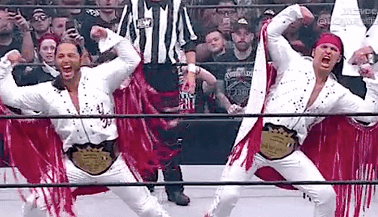 Young Bucks AEW Double or Nothing Jackson