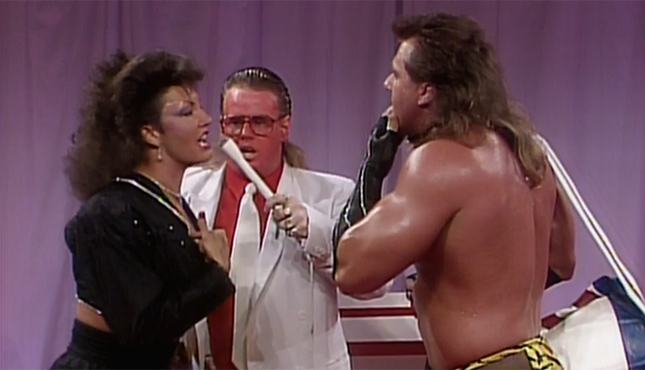 WWF Prime Time Wrestling Sherri Brutus Beefcake