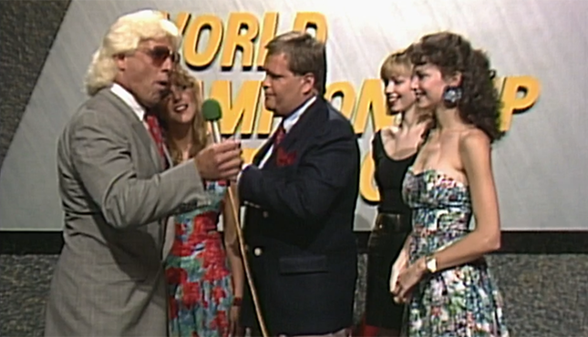 World Championship Wrestling Ric Flair 4-24-1989