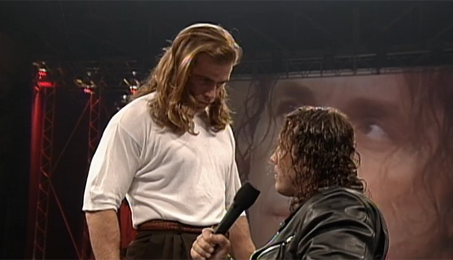 Bret Hart Shawn Michaels 1997
