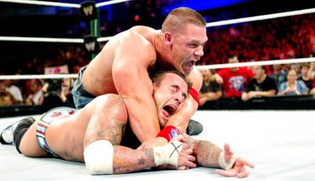 John Cena CM Punk Money in the Bank