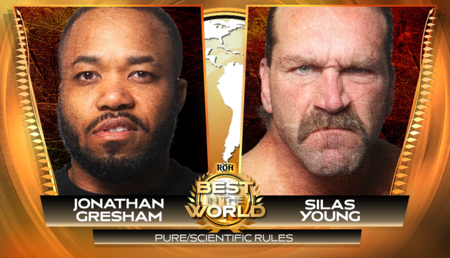 Jonathan Gresham Vs Silas Young Announced For Roh Best In The World 411mania