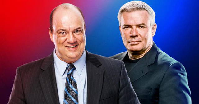 Paul Heyman and Eric Bischoff WWE