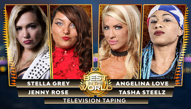 ROH Women of Honor Best in the World TV Taping