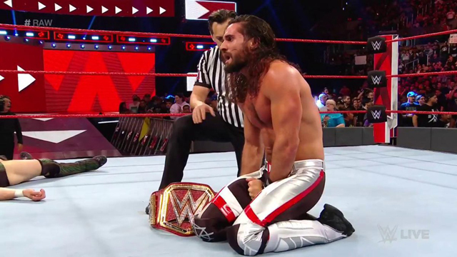 Seth Rollins, Becky Lynch Beat Baron Corbin, Lacey Evans at WWE