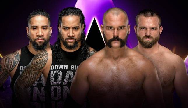 WWE Super ShowDown Usos Revival, FTR