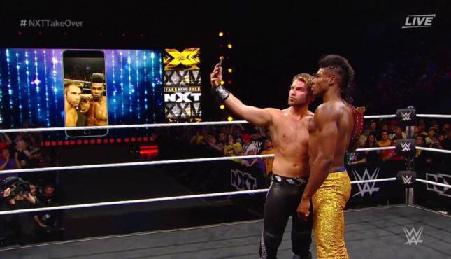 Tyler Breeze Velveteen Dream NXT Takeover XXV