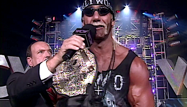 Eric Bischoff On Turning Hulk Hogan Heel On PPV Instead Of Nitro, Whether  Hogan's Turn Or Austin 3:16 Promo Was More Significant