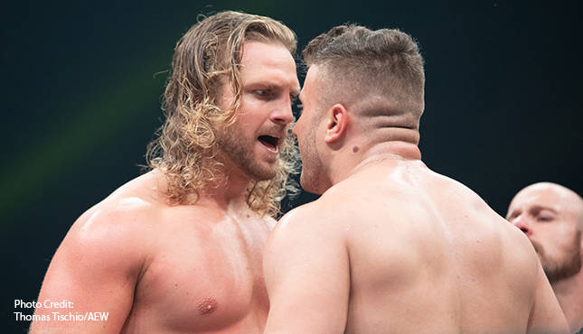 Hangman Page Adam Page MJF AEW Fyter Fest