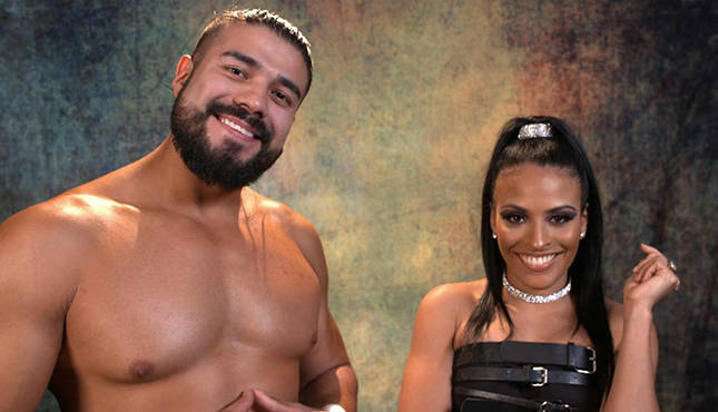 Andrade Zelina Vega WWE Thea Trinidad