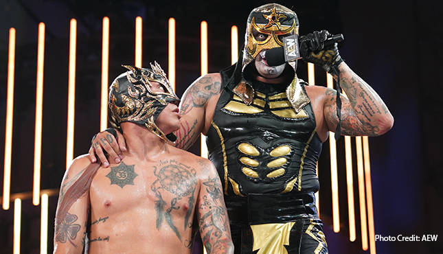 AEW Fight For the Fallen Lucha Bros Fenix Pentagon Jr