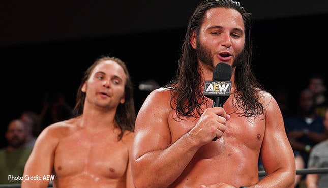 Fight For the Fallen Young Bucks Nick Jackson AEW