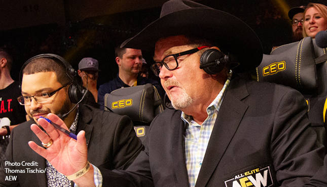 Jim Ross Goldenboy AEW Fyter Fest