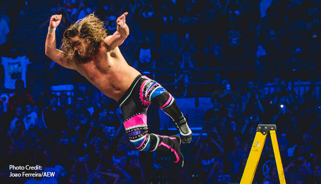 Joey Janela AEW Fyter Fest Ladder