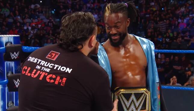 Kofi Kingston Samoa Joe Smackdown 7-2-19