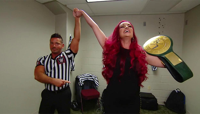 Maria Kanellis 24/7 Title Raws 247 Title Raw