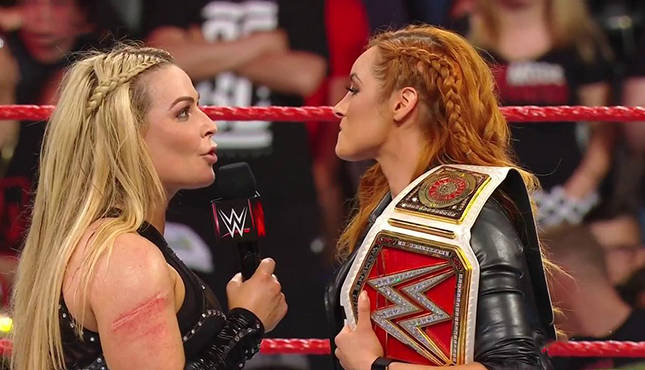 Natalya Becky Lynch Raw 7-15-19