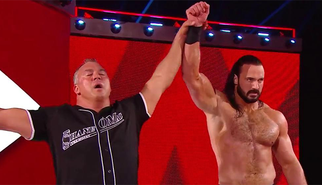 Shane McMahon Drew McIntyre Raw 7-8-19