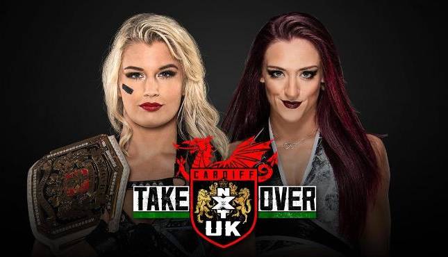 Toni Storm Kay Lee Ray NXT UK Takeover Cardiff