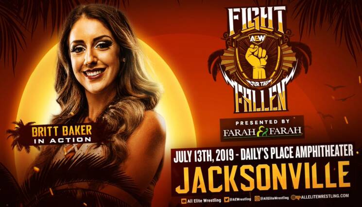 Britt Baker Fight For the Fallen