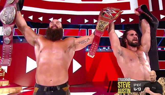 Braun Strowman Seth Rollins Raw 8-19-19