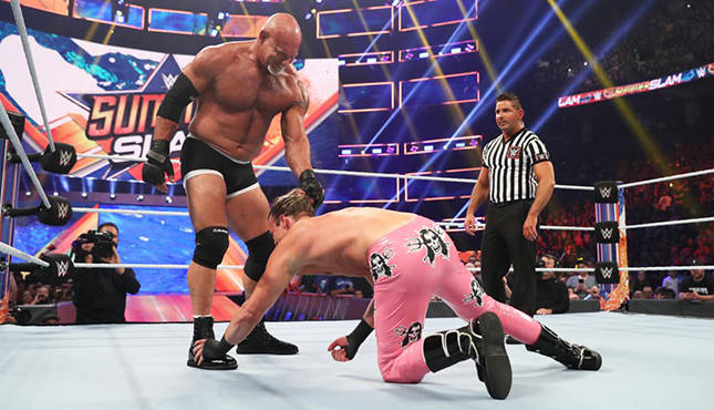 Goldberg Dolph Ziggler SummerSlam