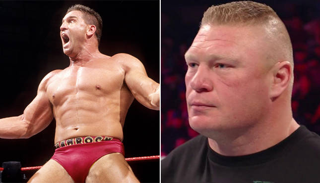 Ken Shamrock Brock Lesnar, WWE