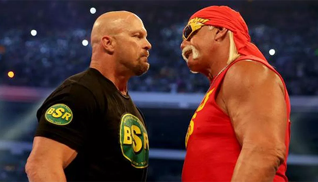 Steve Austin Hulk Hogan