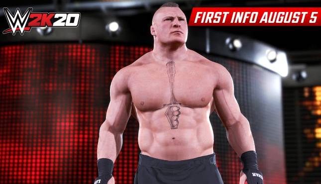 WWE 2K20 Brock Lesnar