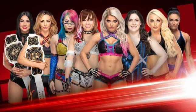 Women's Tag Titles Raw 8-5-19