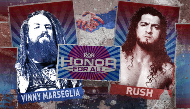 ROH Honor For All RUSH Vinny Marseglia