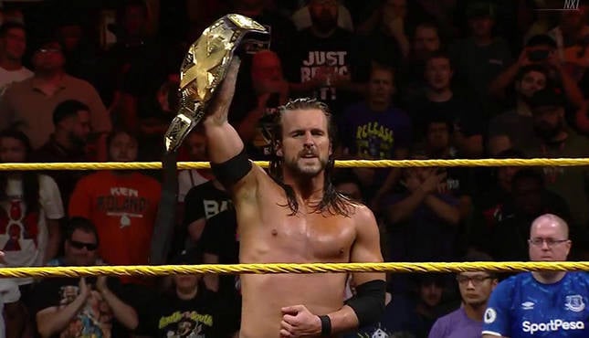 Adam Cole WWE NXT 9-4-19