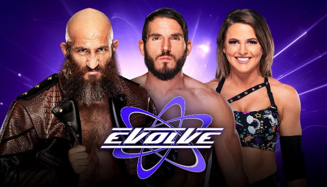 Johnny Gargano Tommaso Ciampa Candice LeRae EVOLVE