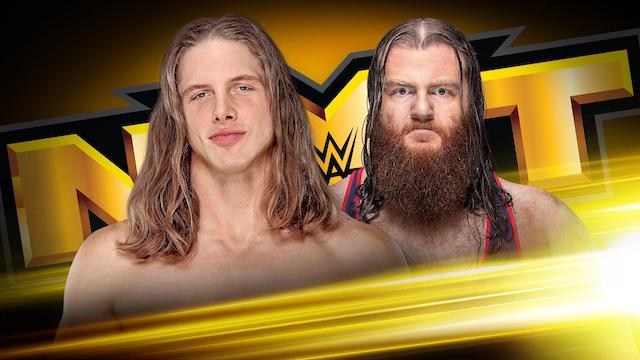 WWE NXT Matt Riddle vs. Killian Dain