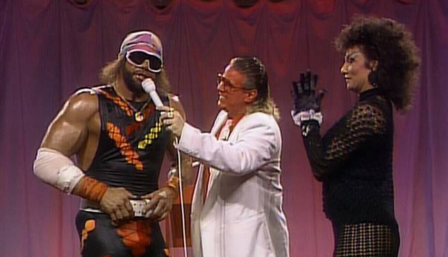 Randy Savage Brother Love Sherri WWE Prime Time Wrestling 7-10-1989