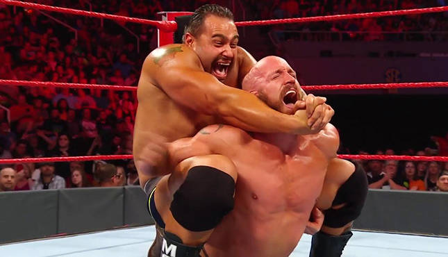 Rusev Raw Mike Kanellis