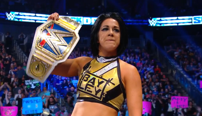 Resultado de imagem para Bayley SmackDown Women's Champion