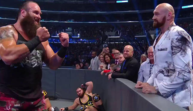 Braun Strowman Tyson Fury Smackdown WWE
