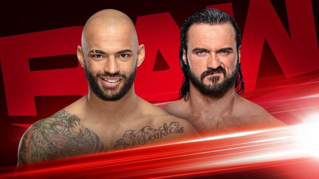 Raw Rematch Drew McIntyre vs. Ricochet