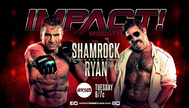 Ken Shamrock Joey Ryan Impact Wrestling