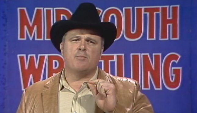 Mid-South Wrestling 4-2-1983 Cowboy Bill Watts