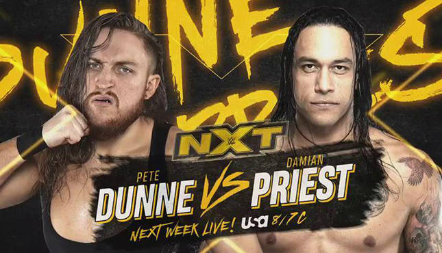 Pete Dunne vs. Damian Priest NXT