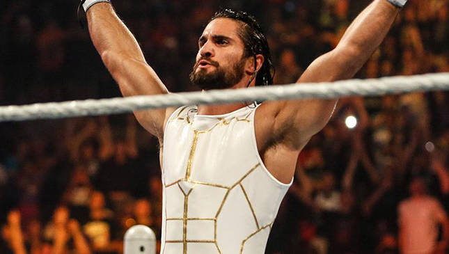 Seth Rollins White Gear SummerSlam 2015