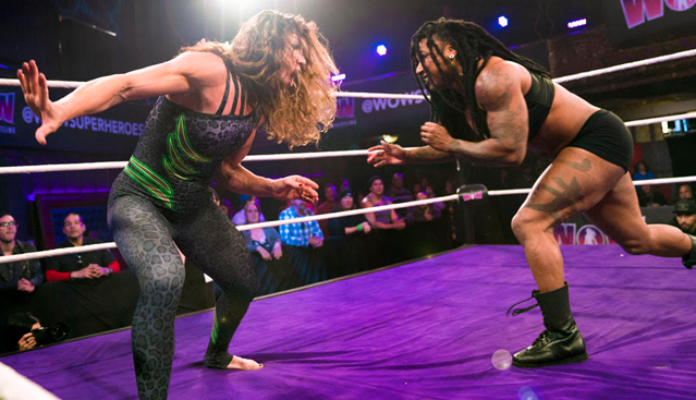 WOW Beast vs Jungle Grrrl, WOW Women of Wrestling