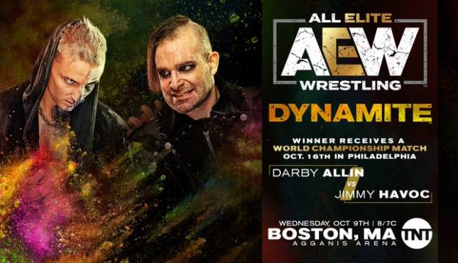 AEW Dynamite Jimmy Havoc Darby Allin