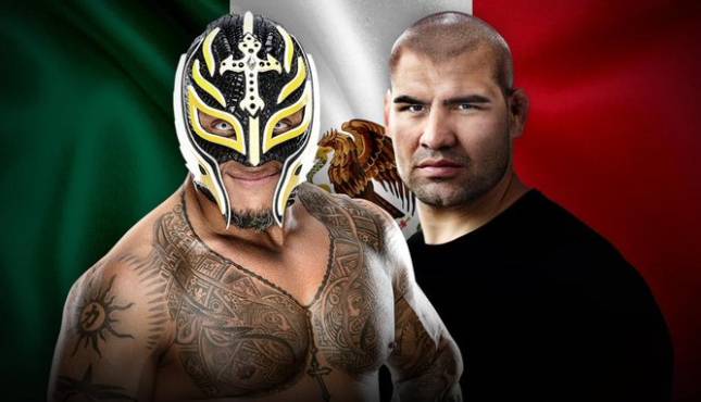 WWE Rey Mysterio Cain Velasquez