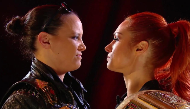 Becky Lynch Shayna Baszler wwe RAW 11-4-19