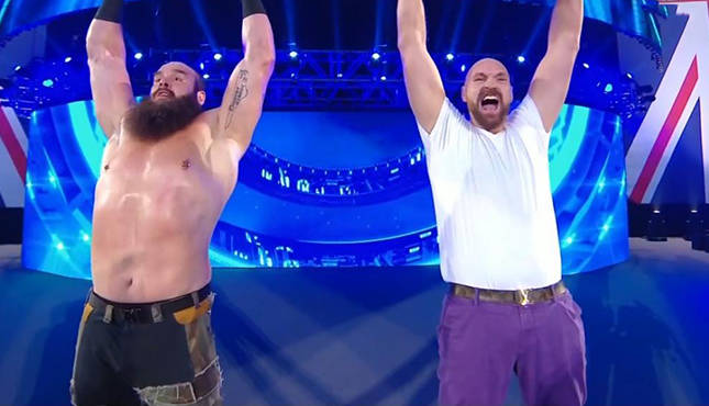 Braun Strowman Tyson Fury Smackdown