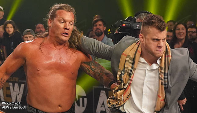 Chris Jericho MJF AEW Dynamite 11-7-19